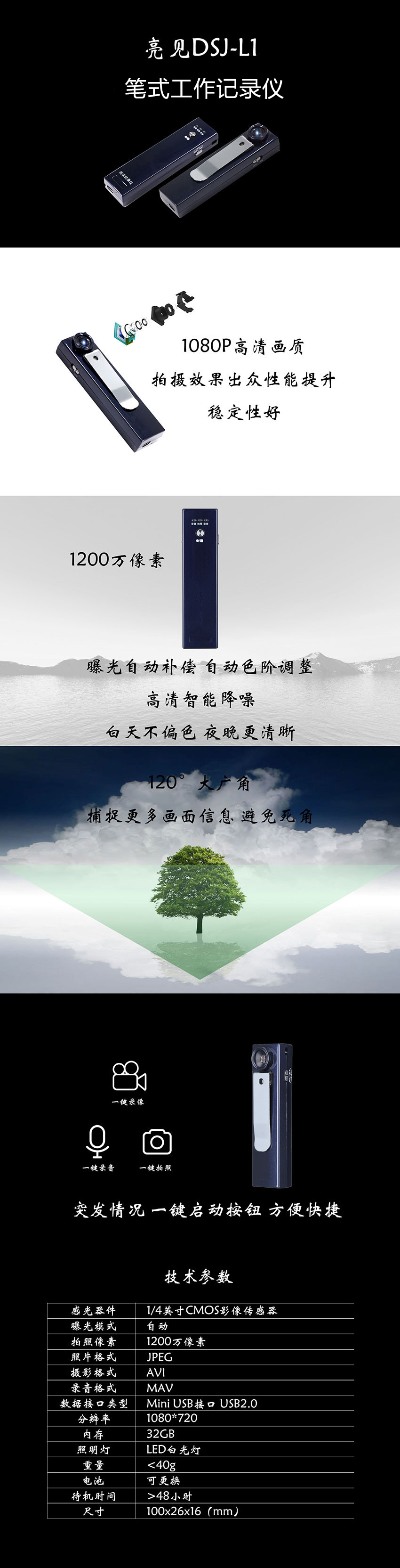 L1筆試執法記錄儀